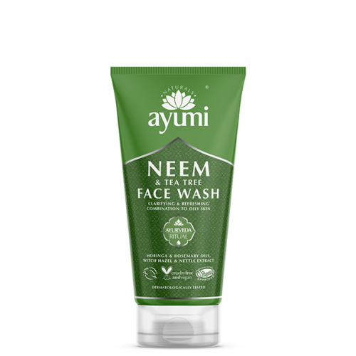 Ayumi Neem Tea Tree Face Wash Top Op Foods