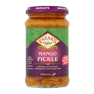 Pataks Pickle Mango Medium Top Op Foods