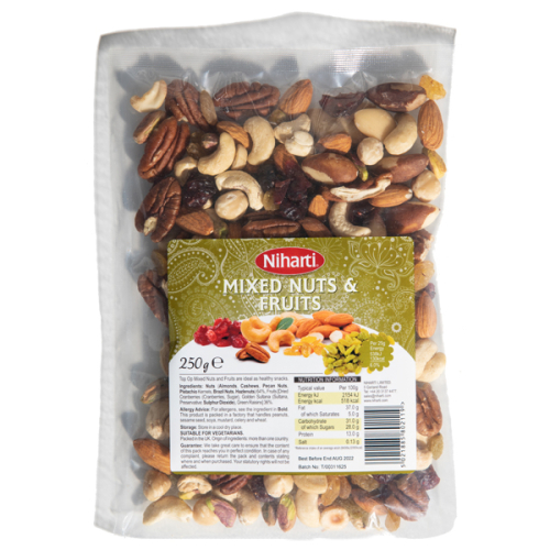 Niharti Mixed Fruits & Nuts : Top Op Foods