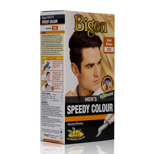 bigen hair brown dye dark op displayed differ actual