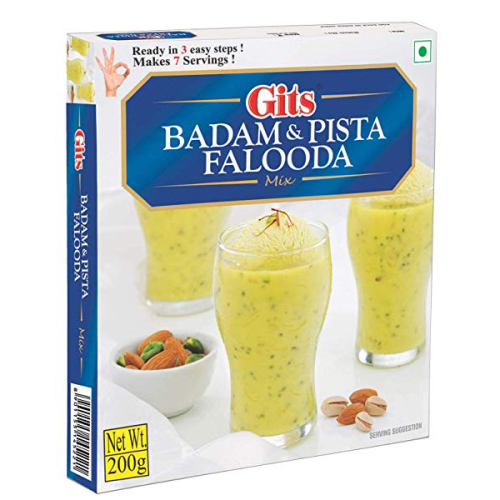 Gits Falooda Mix Badam Pista : Top Op Foods